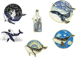 YunZh Enamel pins for Backpacks, Sky Fly Dream Anime cartoon Cute pins for Bags Jackets Clothing DIY Crafts pin
